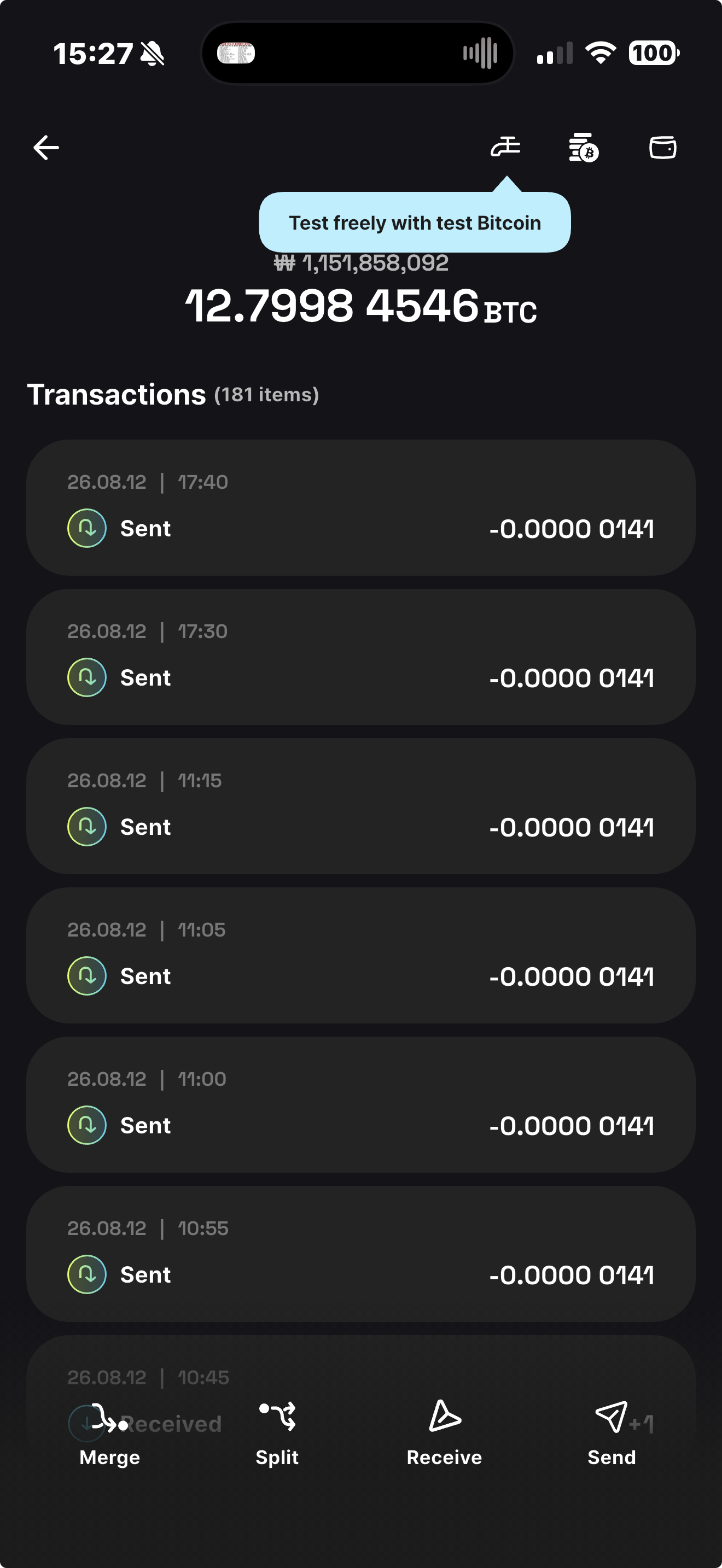 Watch-only wallet synchronizing